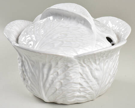 Cabbage White Tureen &  Lid
