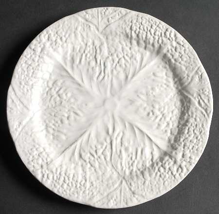 Cabbage White Salad Plate