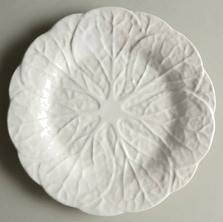Cabbage White Salad Plate