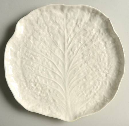 Cabbage White Luncheon Plate