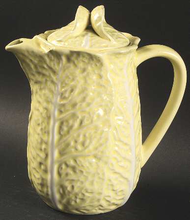 Cabbage Yellow Hot Water Jug & Lid
