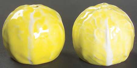 Cabbage Yellow Salt & Pepper Set