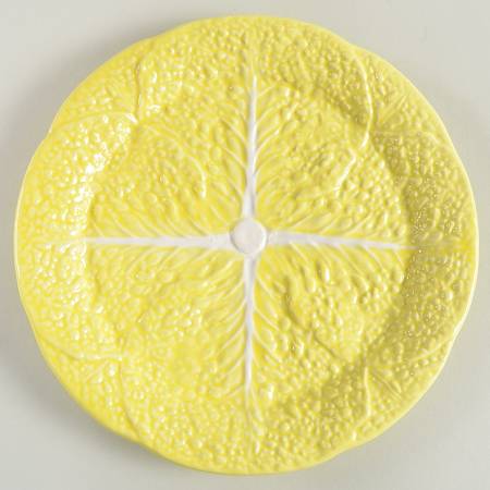 Cabbage Yellow Salad Plate