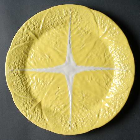 Cabbage Yellow Dinner Plate