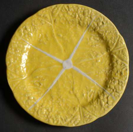 Cabbage Yellow Bread & Butter Plate