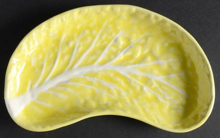 Cabbage Yellow Crescent Salad Plate