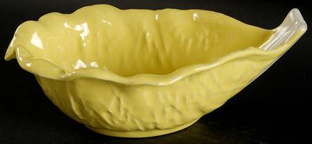 Cabbage Yellow Coupe Soup Bowl