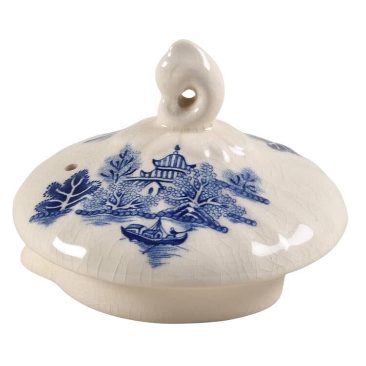 Blue Willow (Gold Trim) Lid for Individual Teapot