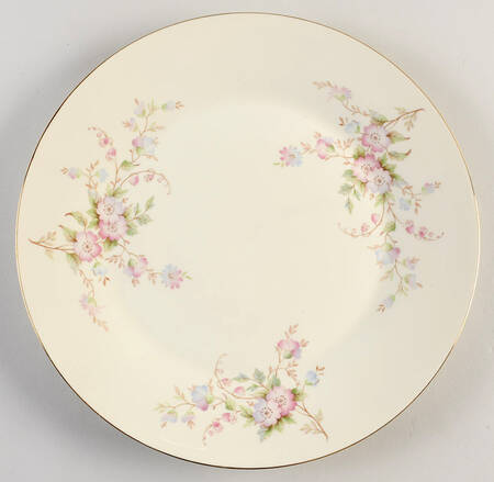 Romance (Gold Trim) 12" Chop Plate (Round Platter)