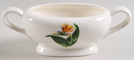 Bird of Paradise Sugar Bowl No Lid