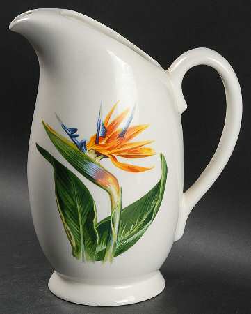 Bird of Paradise 60 Oz Pitcher