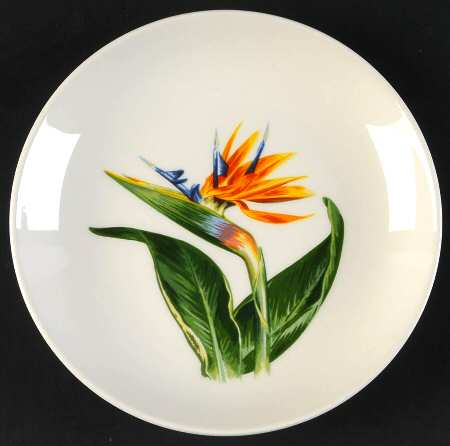 Bird of Paradise Bread & Butter Plate