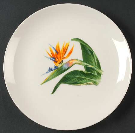 Bird of Paradise Salad Plate