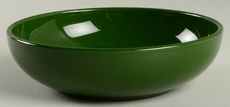California Modern Dark Green Coupe Soup Bowl
