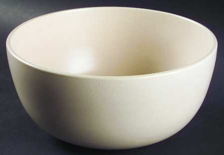 California Modern Sand (Matte) 9" Salad Serving Bowl