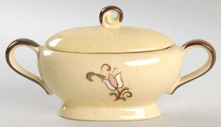 California Rancho Sugar Bowl & Lid