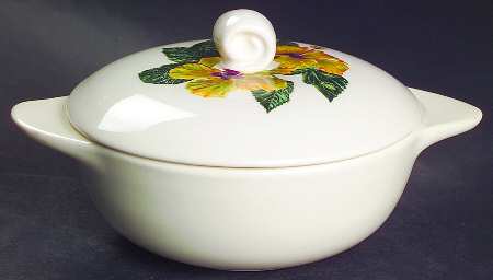 Cup of Gold Individual Casserole & Lid