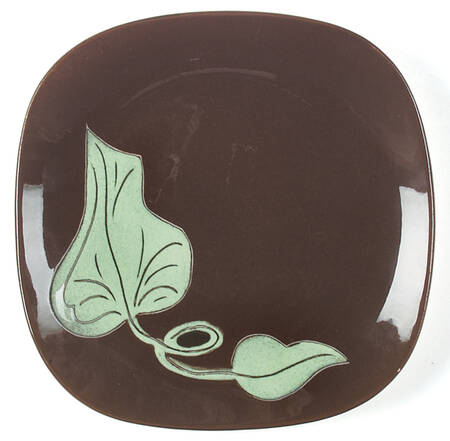 Del Mar (Brown Background) Bread & Butter Plate