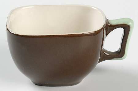 Del Mar (Brown Background) Flat Cup