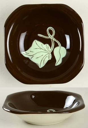 Del Mar (Brown Background) Coupe Cereal Bowl