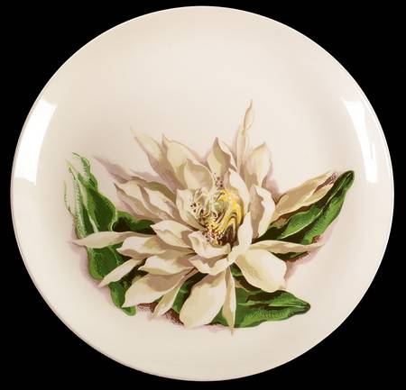 Night Blooming Cereus 12" Chop Plate (Round Platter)