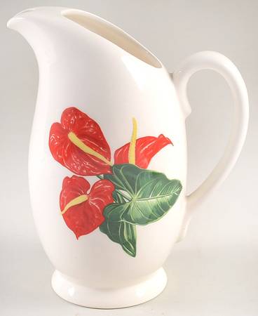 Red Anthurium Pitcher