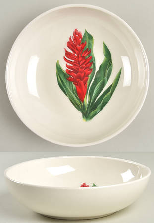 Red Ginger Coupe Soup Bowl