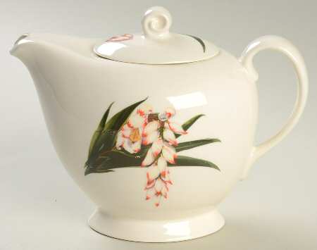 Shell Ginger Teapot & Lid