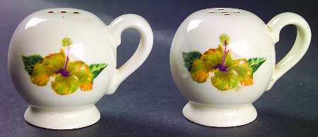 Yellow Hibiscus Salt & Pepper Set