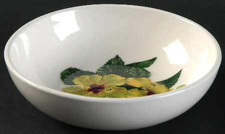 Yellow Hibiscus Fruit/Dessert (Sauce) Bowl