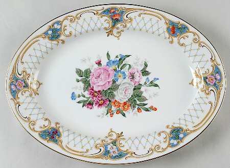 Amore 14" Oval Serving Platter