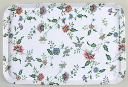 Buckingham Plastic Serving Tray 17"
