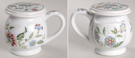 Buckingham Tea Bag Pocket Mug & Lid/Saucer