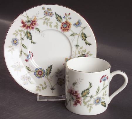 Buckingham Flat Cup & Saucer Set