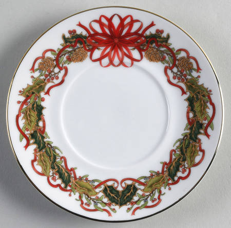 Christmas Garland Saucer
