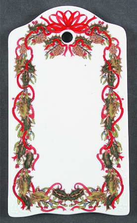 Christmas Garland Cheese and Cracker Board