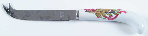 Christmas Garland Cheese Knife with Stainless Blade