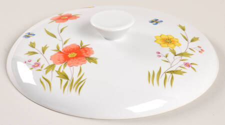 Country Flowers Lid for Medium Round Oven-To Table Casserole