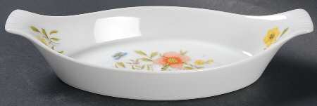 Country Flowers 8" Augratin