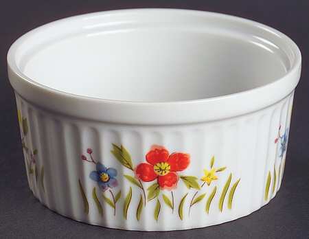 Country Flowers Ramekin