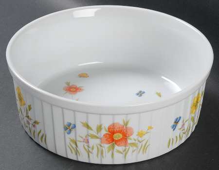 Country Flowers 9" Souffle