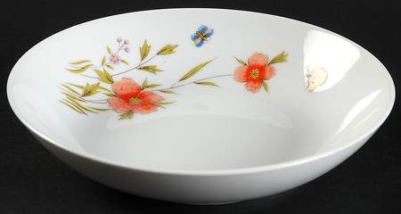 Country Flowers Fruit/Dessert (Sauce) Bowl
