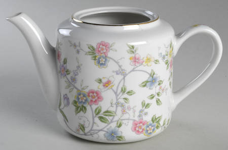 Corona (Gold Trim) Teapot No Lid