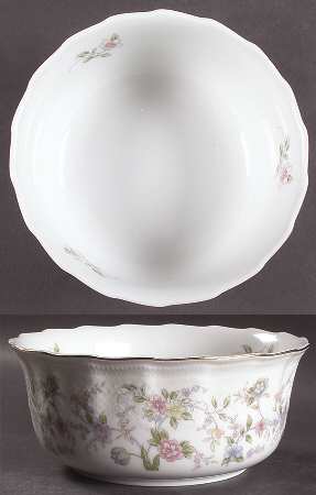 Corona (Gold Trim) 7" Round Vegetable Bowl