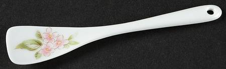 Fruit & Blossoms Spoon for (3 Pc) Party Serving/Chip & Dip Set