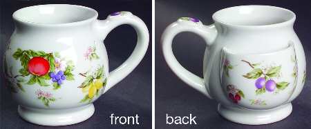Fruit & Blossoms Tea Bag Pocket Mug