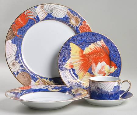 Nantucket Collage 5 Piece Place Setting