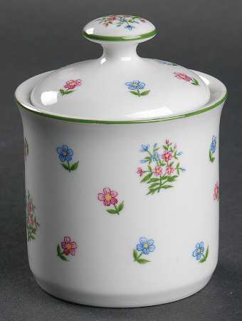 Petite Fleur Sugar Bowl & Lid
