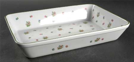 Petite Fleur 12" Rectangular Baker