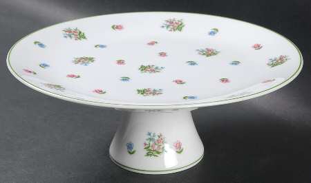 Petite Fleur Round Compote (Height X Width)